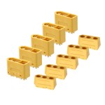 XT60 (2+4) Male Female Plug With Signal Pin and Sheath Solder Wire Model Accessories